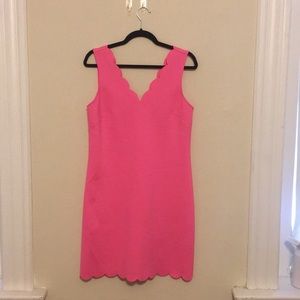 Pink Scalloped Lily Pulitzer Dress